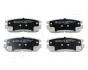 CHEVROLET колодки гальмівні задні дискові Captiva JAPANPARTS PP-W04AF (фото 1)