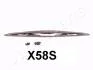 Щітка склоочисника із спойлером 1x580 (гачок) JAPANPARTS SS-X58S (фото 1)