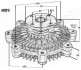 Зчеплення вентилятора KIA SPORTAGE JAPANPARTS VC-K01 (фото 3)