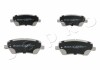 КОЛОДКИ ГАЛЬМІВНІ ПЕРЕДНІ Renault Clio III, Modus, Kangoo II, Duster, Sandero, Captur/Nissan Note (06-12) JAPKO 50013 (фото 1)