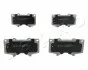 КОЛОДКИ ГАЛЬМІВНІ ПЕРЕДНІ Toyota Land cruiser, Hilux 2.5 D-4D (02-09)/Mitsubishi Pajero IV 3.2 D-3.8 (07-) JAPKO 50205 (фото 1)
