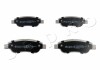 КОЛОДКИ ГАЛЬМІВНІ ПЕРЕДНІ Toyota Aygo /Citroen C1 1.0 (05-)/Peugeot 107, 108 1.0, 1.4 (05-14) (14-) JAPKO 50217 (фото 1)