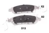 Колодки тормозные передние Nissan Pathfinder (R52) (13-)/Infinity QX60 2.5 (14-) JAPKO 50513 (фото 1)