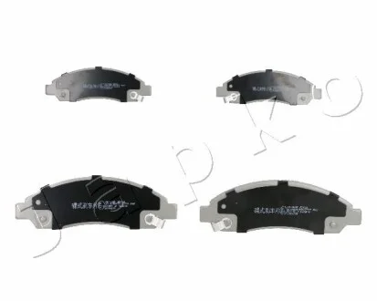 КОЛОДКИ ГАЛЬМІВНІ ПЕРЕДНІ Great Wall Hover, Steed (13-)/Isuzu D-Max (07-) JAPKO 50908
