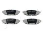 Колодки гальмівні дискові зад. Subaru Outback III, IV, Legacy IV, Impreza III, Forester III, XV, Impreza IV (07-) JAPKO 51704 (фото 1)