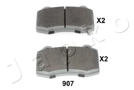 Колодки гальмівні задні Jeep Grand Cherokee/Chrysler 300C/Chevrolet Camaro (04-,10-) JAPKO 51907