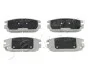 Колодки гальмівні задні диск. Hyundai Terracan (HP) (01-08) JAPKO 51H03 (фото 1)