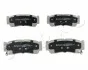 Колодки гальмівні дискові задні Hyundai Santa Fe II 2.2 CRDi-2.7 (06-12), H-1 2.4, 2.5 D (97-08) JAPKO 51H08 (фото 1)