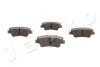 Колодки тормозные дисковые задние Hyundai Elantra, i30, Sonata VI, Tucson/KIa Rio, Ceed, Sportage JAPKO 51K06 (фото 1)