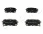Колодки гальмівні дискові Hyundai ix55 3.0 (08-11),Hyundai H-1 starex 2.5 (06-07) JAPKO 51K07 (фото 1)
