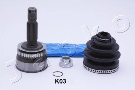 ШРКШ зовн. 22*25z D52 L147 Kia Cerato 04-07 1.6i +ABS 44z JAPKO 62K03