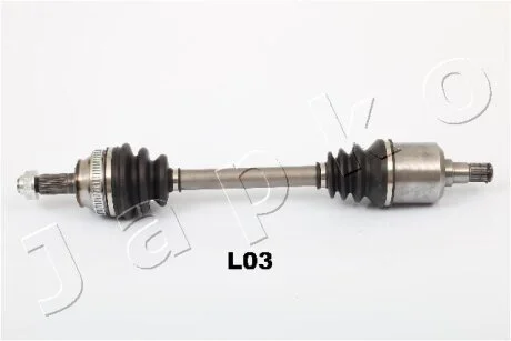 Піввісь перед. FREELANDER I 1.8-2.5 00-06 Л. JAPKO 62L03
