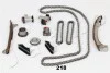 Ланцюг приводу ГРМ (к-кт) Camry 3.5/ Lexus IS/GS 3.0 05- JAPKO KJK218 (фото 2)