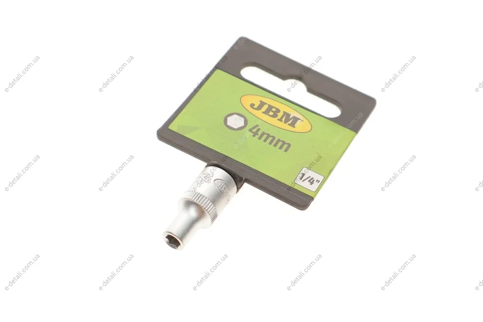 Головка торцевая 1/4" 4 мм JBM 10099 (фото 1)