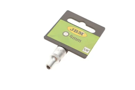 Головка торцевая 1/4" 4 мм JBM 10099