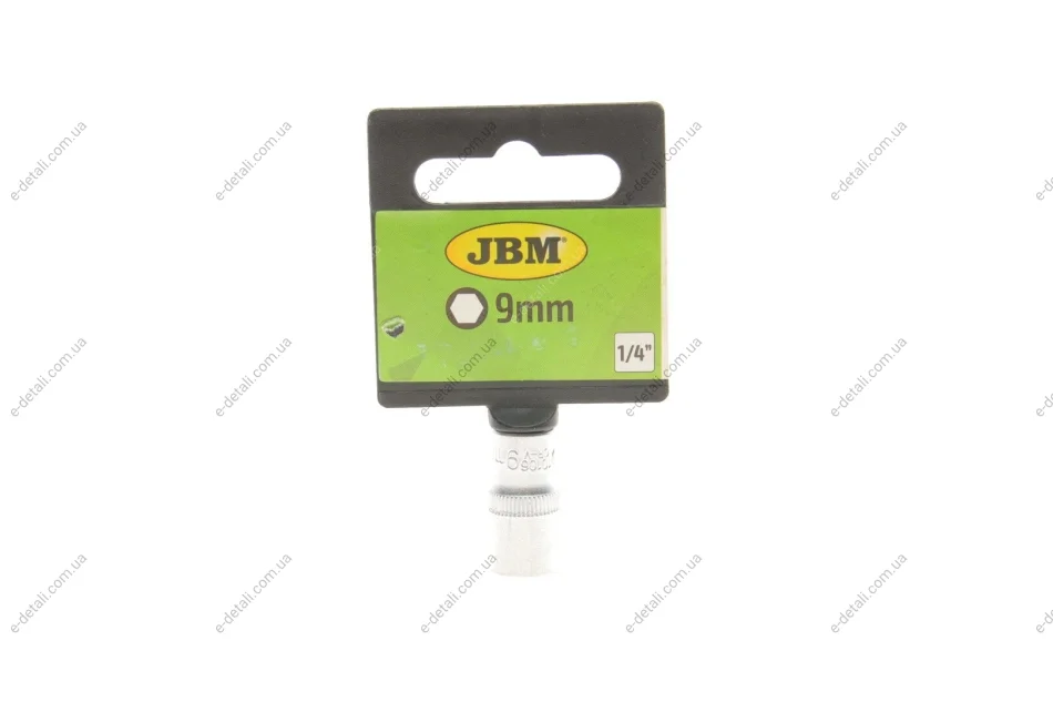 Головка торцева 1/4" 9 мм JBM 10106 (фото 1)