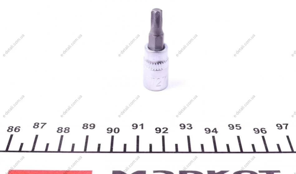 Головка 1/4" зі вставкою T27 JBM 10133 (фото 1)