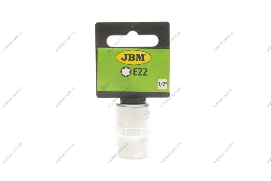Головка торцевая 1/2" E22 JBM 10218 (фото 1)