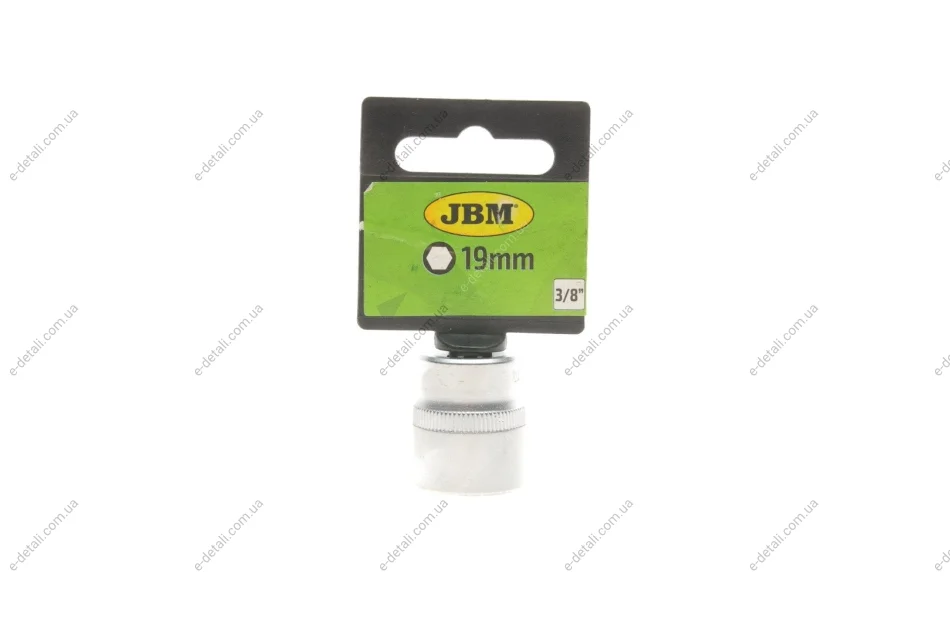 Головка торцевая 3/8" 19 мм JBM 10249 (фото 1)