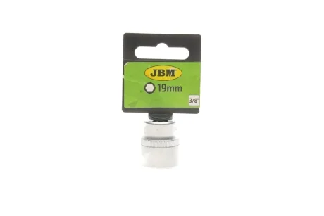 Головка торцевая 3/8" 19 мм JBM 10249