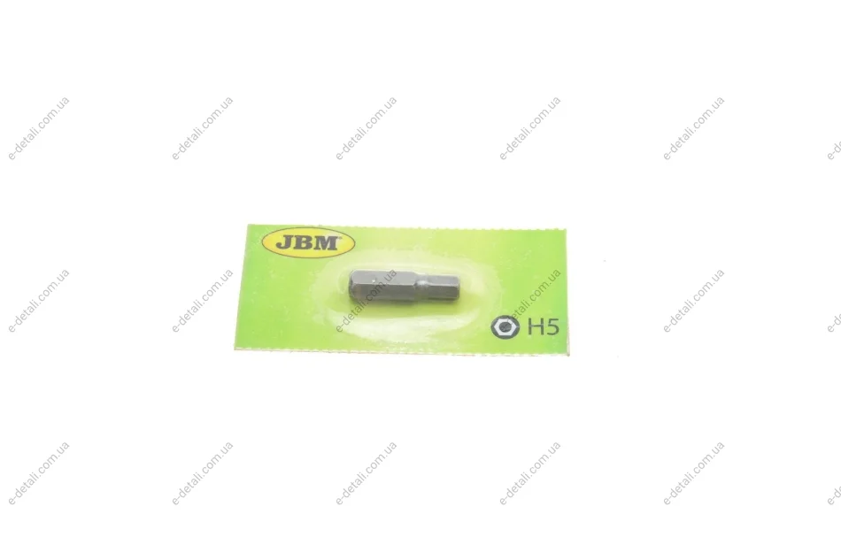 Біта M6 Hex TP5 JBM 10283 (фото 1)