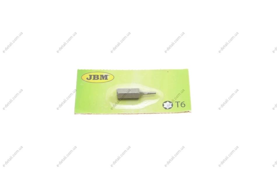 Бита M6 Torx 6 JBM 10286 (фото 1)