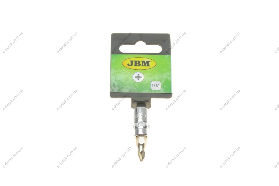 Головка 1/4" со вставкой PZ1 JBM 13372 (фото 1)