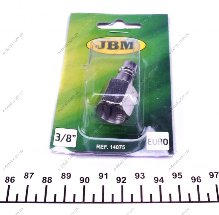 Швидкоз'єм пневматичний різьбовий EURO 3/8" (тато) JBM 14075 (фото 1)
