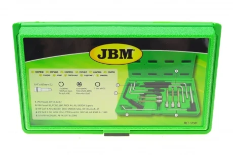 Набор инструмента для снятия подушек безопасности (12шт) JBM 51501