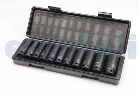 Набір ударних головок 1/2" 10-24 мм 11 од. Long 78 мм JBM 52342