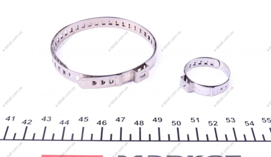 Хомут зажимной для пыльника ШРУСа Ø15-45 мм Ø50-120 мм 2 ед. JBM 52633 (фото 1)