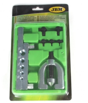 Набор инструментов для развальцовки тормозных трубок (развальцовщик/трубогиб)) JBM 52700