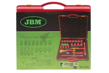 Набор инструмента диэлектрического 1000В 3/8" 20 ед. JBM 53154