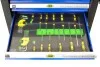Тележка с инструментами 7 секций 172 ед. (синий) JBM 53767 (фото 12)
