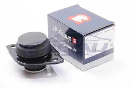 Подушка двигателя Caddy II 1.9SDI/1.4i/1.6i зад Л. JP GROUP 1117907070