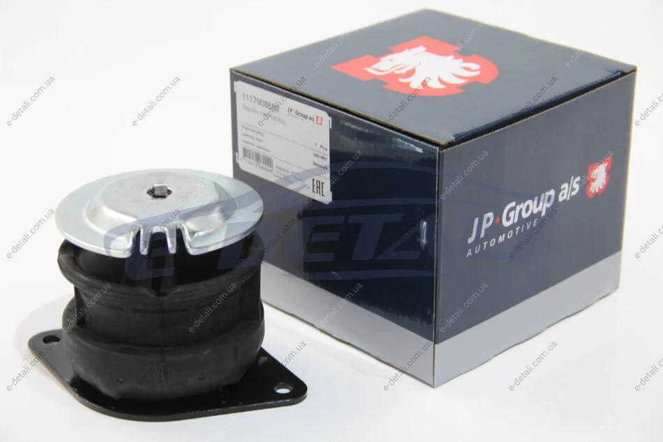 Подушка двигателя задняя правая Golf/Vento/Bora 98- JP GROUP 1117908680 (фото 1)