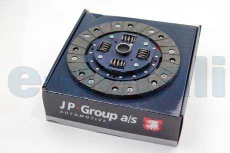 Диск сцепления Audi 100/80 1.6-2.0 (210mm/23z) JP GROUP 1130201300 (фото 1)