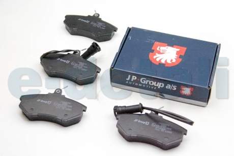 Колодки тормозные дисковые передние JP GROUP 1163602310