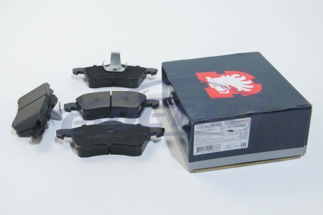 Комплект тормозных колодок, дисковый тормоз JP GROUP 1163603510
