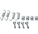 Монтажный кол-кт барабанных тормозов зад. BMW X5/VW T5/TOUAREG 02-185х30 JP GROUP 1163950110 (фото 1)