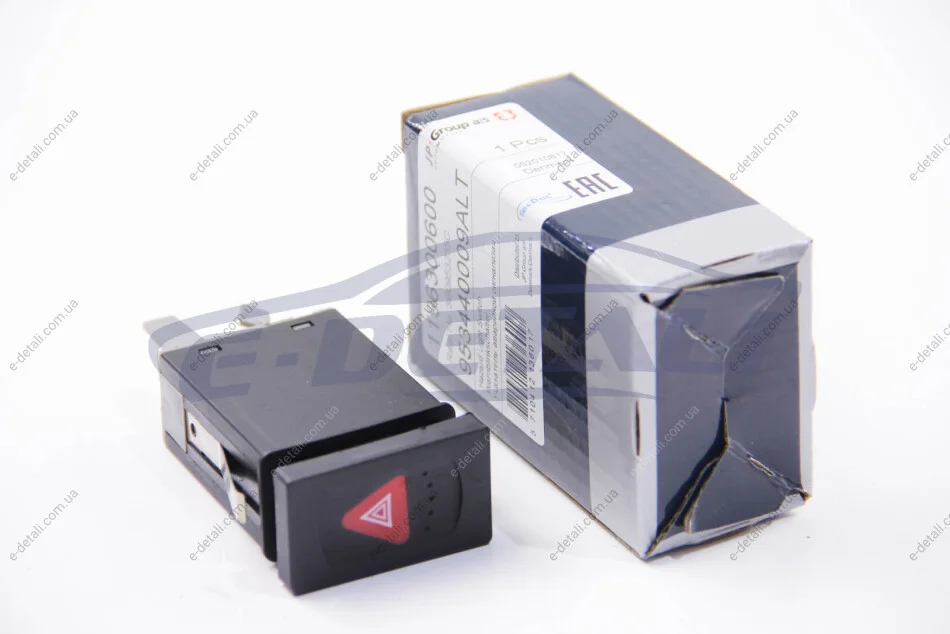 Кнопка аварийной сигнализации Passat B5 96-05 JP GROUP 1196300600 (фото 1)