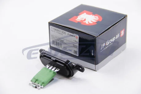 Реостат пічки T5 03-/Touareg JP GROUP 1196851300