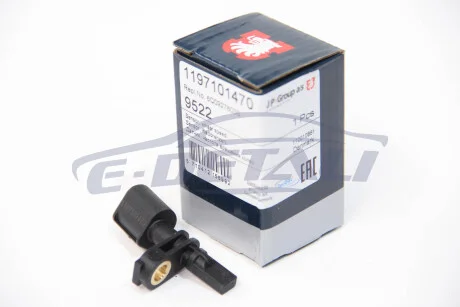 Датчик ABS передний Polo 01-/Fabia 99-08/Cordoba/Ibiza 02-Л. JP GROUP 1197101470
