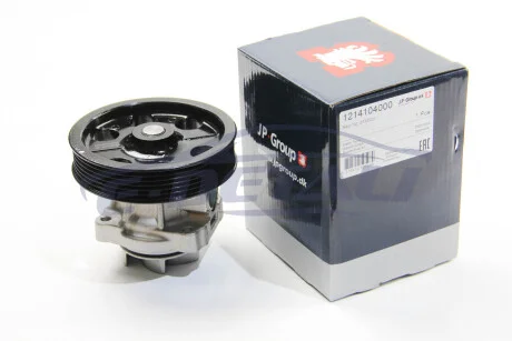 Водяной насос Doblo/Combo 1.3 CDTi/MJTD 04- (со шкивом)) JP GROUP 1214104000