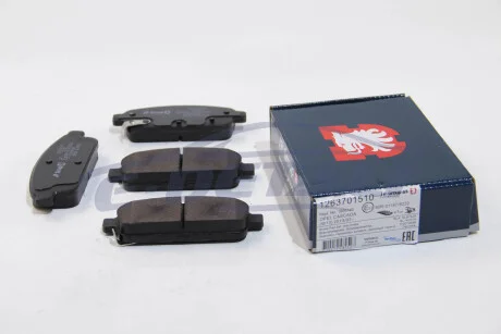 Гальмівні колодки зад. CRUZE/ASTRA J 09- (17mm/ATE) JP GROUP 1263701510