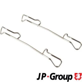 К-т установчий передн. гальм. колодок OPEL Astra F, Combo, Vectra A JP GROUP 1264004510