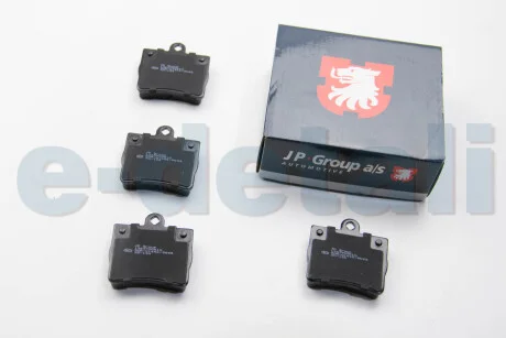 Гальмівні колодки зад. MB C180/C200/C230 93- (ATE) JP GROUP 1363700510
