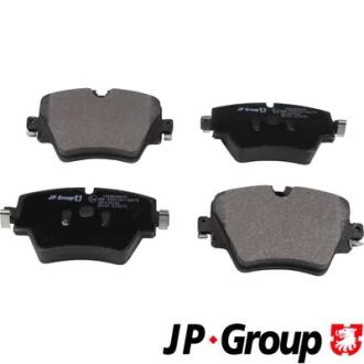 Гальмівні колодки пер. F40/F45/F46/G20/F90/G31/F97 14- JP GROUP 1463606410
