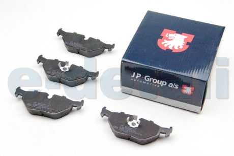Комплект тормозных колодок, дисковый тормоз JP GROUP 1463700210