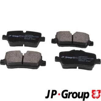 Гальмівні колодки задн. BMW 3 (G20)/4 (G22) 18- (TRW) JP GROUP 1463707410